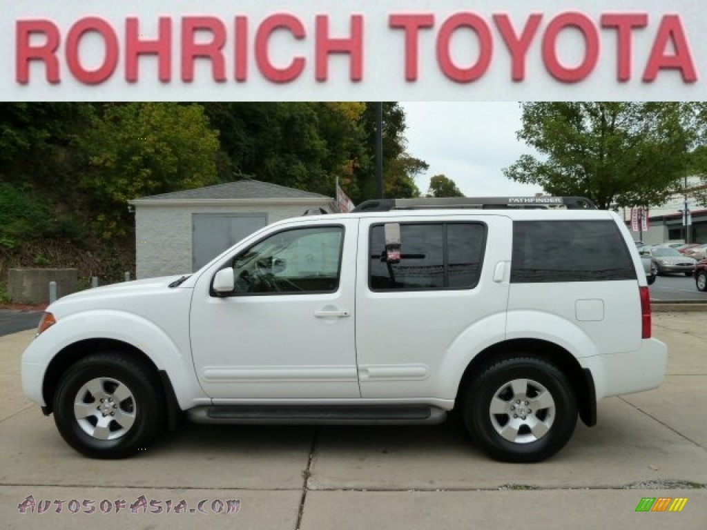 2007 Nissan Pathfinder SE 4x4 in Avalanche White - 619022 ... 2007 Nissan Pathfinder SE 4x4 in Avalanche White - 619022 ...