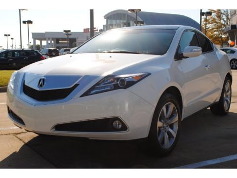 Aspen White Pearl II 2012 Acura ZDX SH-AWD Technology Aspen White Pearl II 2012 Acura ZDX SH-AWD Technology