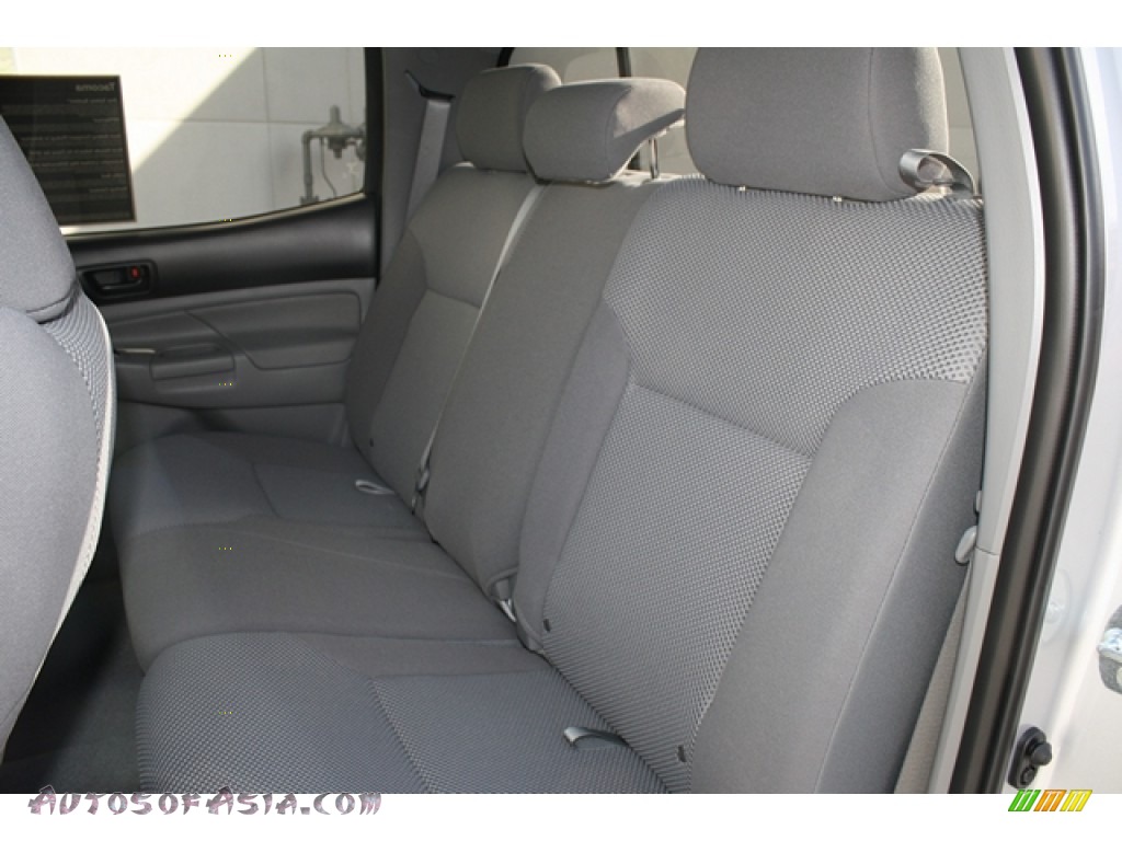 2011 Tacoma V6 TRD Double Cab 4x4 - Silver Streak Mica / Graphite Gray photo #6