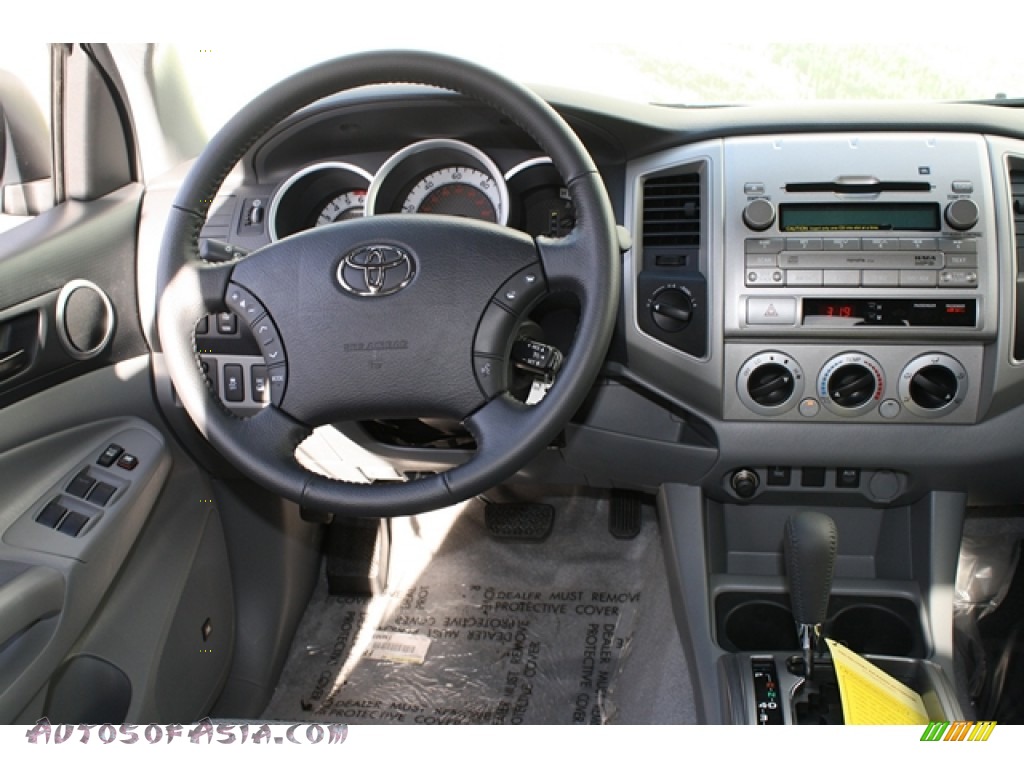2011 Tacoma V6 TRD Double Cab 4x4 - Silver Streak Mica / Graphite Gray photo #7
