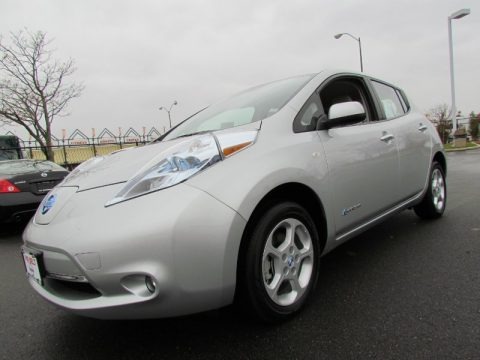Brilliant Silver 2012 Nissan LEAF SL Brilliant Silver 2012 Nissan LEAF SL