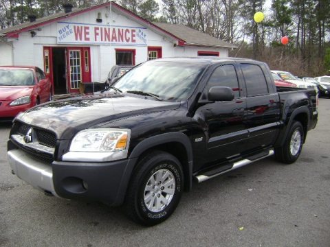 Carbide Black 2006 Mitsubishi Raider LS Double Cab Carbide Black 2006 Mitsubishi Raider LS Double Cab