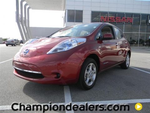 Cayenne Red 2011 Nissan LEAF SV Cayenne Red 2011 Nissan LEAF SV