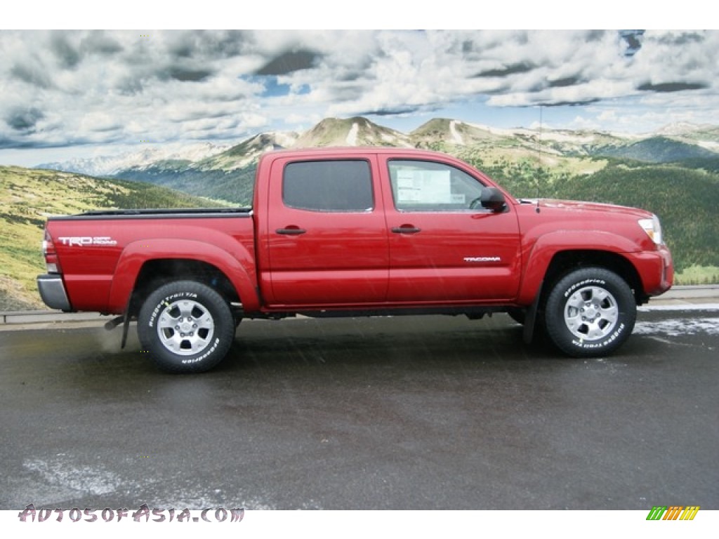 red toyota tacoma tailgate #4
