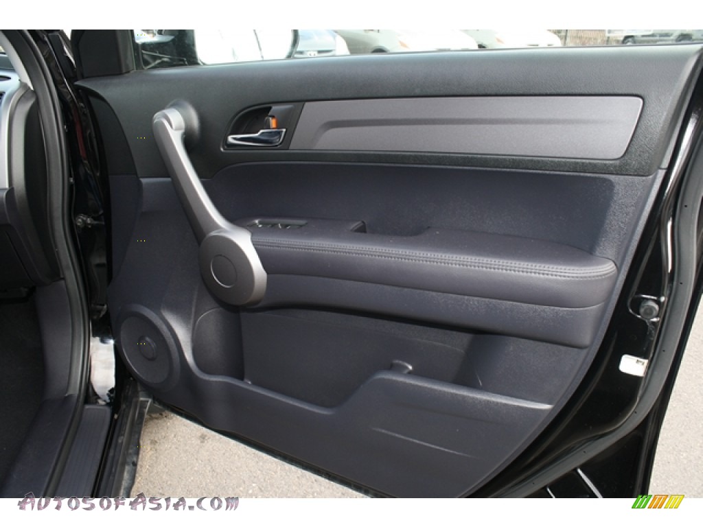 2009 CR-V EX-L 4WD - Crystal Black Pearl / Black photo #15