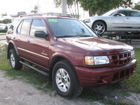 Currant Red Mica 2002 Isuzu Rodeo LS Currant Red Mica 2002 Isuzu Rodeo LS