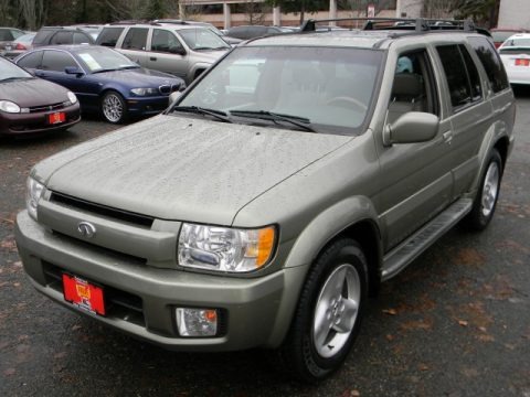 Silver Sage Metallic 2001 Infiniti QX4 4x4 Silver Sage Metallic 2001 Infiniti QX4 4x4