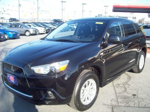 Labrador Black 2012 Mitsubishi Outlander Sport ES Labrador Black 2012 Mitsubishi Outlander Sport ES