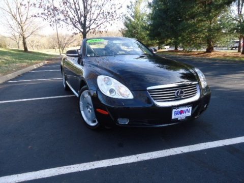 Black Onyx 2002 Lexus SC 430 Black Onyx 2002 Lexus SC 430