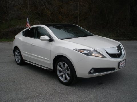 Aspen White Pearl 2010 Acura ZDX AWD Advance Aspen White Pearl 2010 Acura ZDX AWD Advance