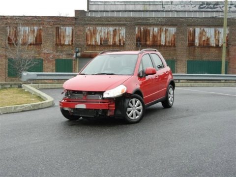 Vivid Red 2010 Suzuki SX4 Crossover AWD Vivid Red 2010 Suzuki SX4 Crossover AWD