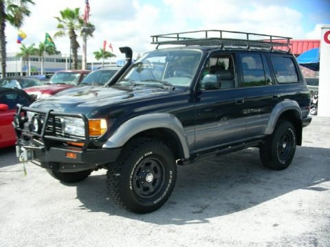 Dark Emerald Pearl Metallic 1997 Toyota Land Cruiser Dark Emerald Pearl Metallic 1997 Toyota Land Cruiser