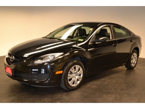Ebony Black 2011 Mazda MAZDA6 i Sport Sedan