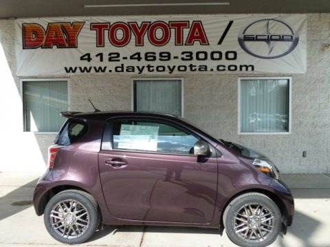Black Currant Metallic 2012 Scion iQ 