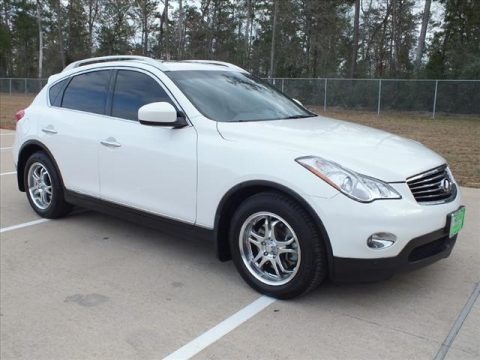 Moonlight White 2008 Infiniti EX 35