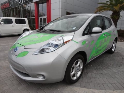 Brilliant Silver 2011 Nissan LEAF SV Brilliant Silver 2011 Nissan LEAF SV
