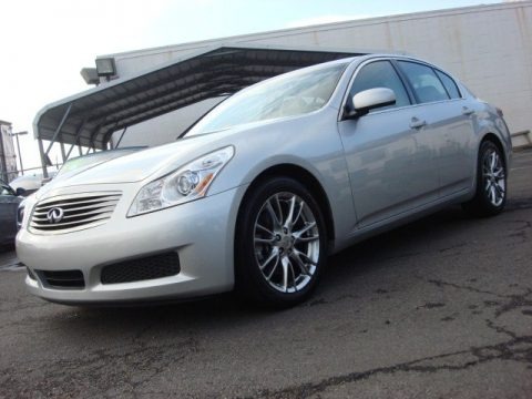 Liquid Platinum Metallic 2007 Infiniti G 35 Sedan