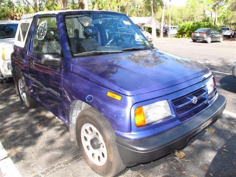 Medium Blue Metallic 1997 Suzuki Sidekick JS 2 Door Medium Blue Metallic 1997 Suzuki Sidekick JS 2 Door