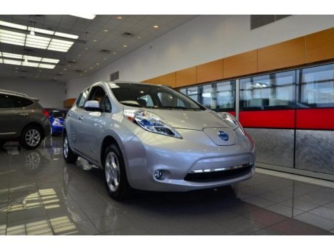 Brilliant Silver 2012 Nissan LEAF SL Brilliant Silver 2012 Nissan LEAF SL