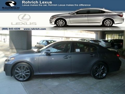 Nebula Gray Pearl 2013 Lexus GS 350 F Sport