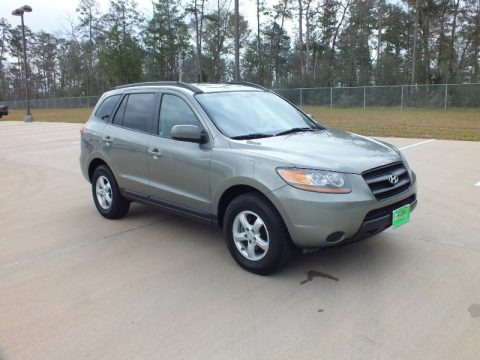 Natural Khaki Green 2008 Hyundai Santa Fe GLS Natural Khaki Green 2008 Hyundai Santa Fe GLS