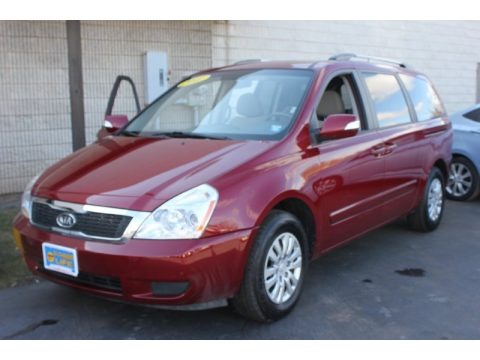 Claret Red 2011 Kia Sedona LX Claret Red 2011 Kia Sedona LX
