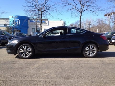 Crystal Black Pearl 2010 Honda Accord LX-S Coupe