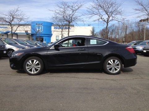Crystal Black Pearl 2009 Honda Accord EX-L Coupe