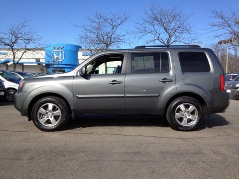 Nimbus Gray Metallic 2009 Honda Pilot EX-L 4WD