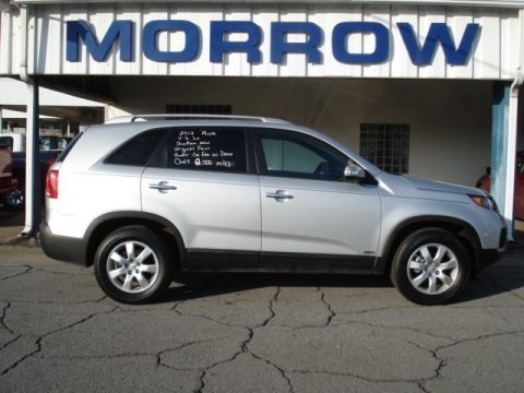 Bright Silver 2012 Kia Sorento LX V6 AWD Bright Silver 2012 Kia Sorento LX V6 AWD