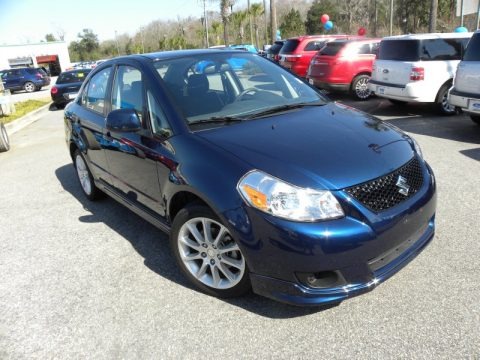 Deep Sea Blue Metallic 2008 Suzuki SX4 Sport Touring Sedan Deep Sea Blue Metallic 2008 Suzuki SX4 Sport Touring Sedan
