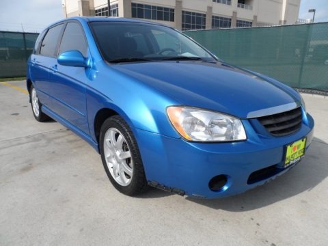 Spark Blue 2006 Kia Spectra Spectra5 Hatchback Spark Blue 2006 Kia Spectra Spectra5 Hatchback