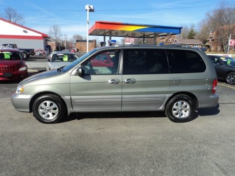Sage Green Metallic 2005 Kia Sedona EX Sage Green Metallic 2005 Kia Sedona EX