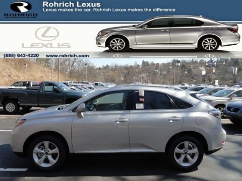 Tungsten Silver Metallic 2012 Lexus RX 350 AWD