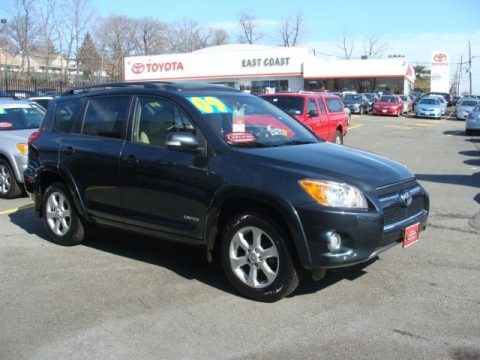 Black Forest Pearl 2009 Toyota RAV4 Limited 4WD