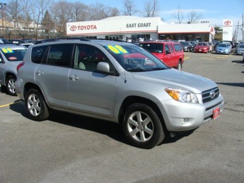 Classic Silver Metallic 2008 Toyota RAV4 Limited 4WD
