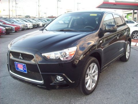 Labrador Black 2012 Mitsubishi Outlander Sport SE AWD Labrador Black 2012 Mitsubishi Outlander Sport SE AWD