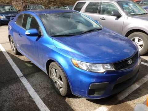 Corsa Blue 2010 Kia Forte Koup EX