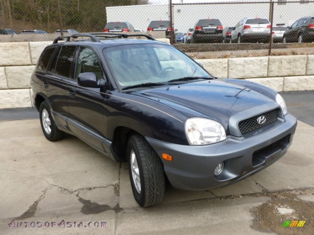 2004 Hyundai Santa on 2004 Hyundai Santa Fe Gls 4wd In Moonlit Blue   850742   Autos Of Asia