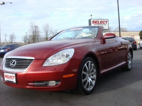 Matador Red Mica 2007 Lexus SC 430 Convertible Matador Red Mica 2007 Lexus SC 430 Convertible
