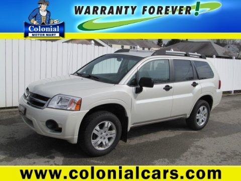 Dover White Pearl 2008 Mitsubishi Endeavor LS AWD Dover White Pearl 2008 Mitsubishi Endeavor LS AWD