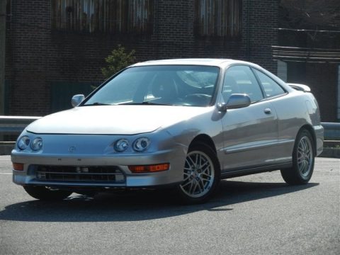 Satin Silver Metallic 2001 Acura Integra LS Coupe