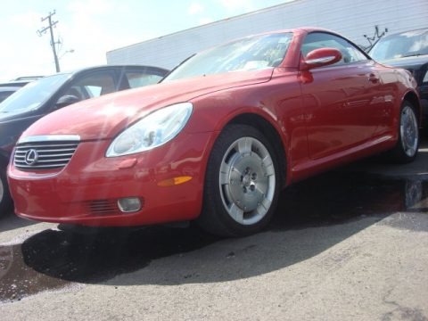 Absolutely Red 2005 Lexus SC 430 Absolutely Red 2005 Lexus SC 430