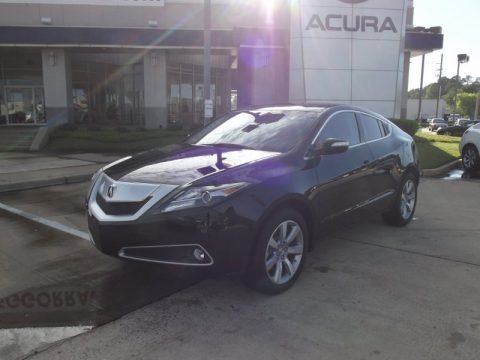 Crystal Black Pearl 2012 Acura ZDX SH-AWD Technology Crystal Black Pearl 2012 Acura ZDX SH-AWD Technology