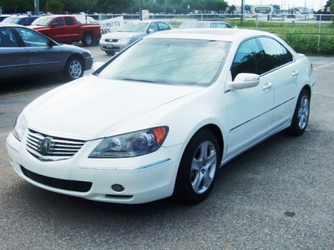 Premium White Pearl 2006 Acura RL 3.5 AWD Sedan Premium White Pearl 2006 Acura RL 3.5 AWD Sedan