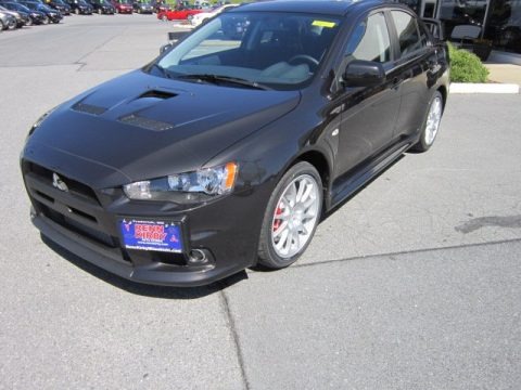 Phantom Black 2012 Mitsubishi Lancer Evolution GSR