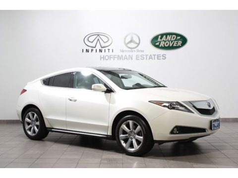 Aspen White Pearl 2010 Acura ZDX AWD Technology Aspen White Pearl 2010 Acura ZDX AWD Technology