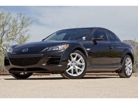 Brilliant Black 2009 Mazda RX-8 Sport Brilliant Black 2009 Mazda RX-8 Sport