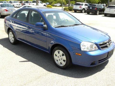 Cobalt Blue Metallic 2008 Suzuki Forenza 