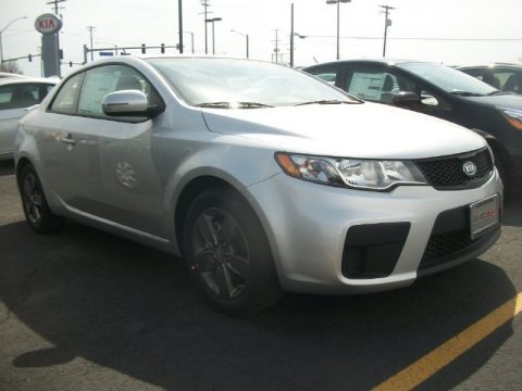 Bright Silver 2012 Kia Forte Koup EX